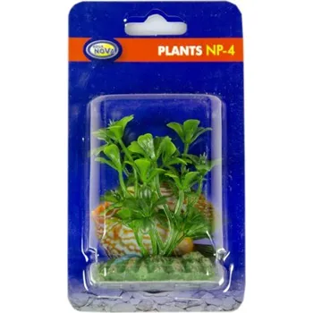Dekorace do akvária AQUA NOVA Plastová rostlina NP-4-0440 4cm