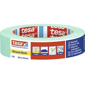 Izolační páska tesa ALLROUND MASK 04352-00001-00 krepová lepicí páska mátová (d x š) 50 m x 25 mm 1 ks