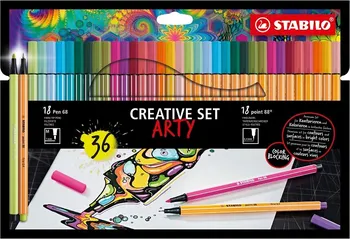 STABILO Creative Set Arty Pen 88 Point 36 ks