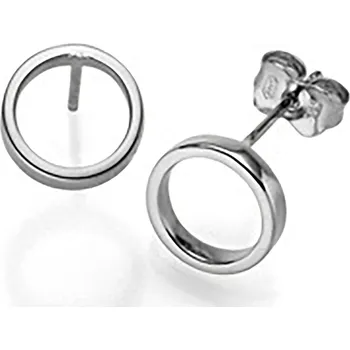 Náušnice Minimalistické náušnice Anila Materiál šperku: Bílé zlato