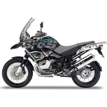 Samolepicí dekorace na vozidlo BLACKBIRD sada ochranných nálepek BMW R 1200GS ADVENTURE 08-12, WILD FRANK GRAPHIC BMW R 1200 GS ADVENTURE rok 08-12