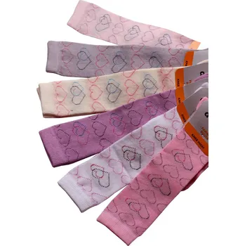 Dívčí podkolenky Design Socks Barva: bílá, Velikost: 29-31