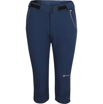 Dámské kalhoty Alpine Pro Arofa Dámské softshellové 3/4 kalhoty LPAX468 perská modrá 40