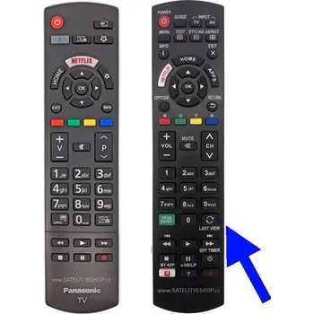 Dálkový ovladač pro Panasonic RC42129 náhradní