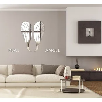 Zrcadlo Nalepovací zrcadlo ve tvaru křídel