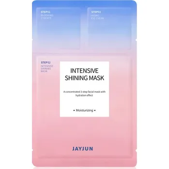 Pleťová maska Jayjun Intensive Shining rozjasňující maska ve třech krocích 1 ks