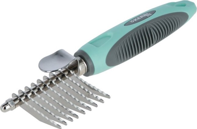 Kerbl Hřeben PREMIUM CARE pro psy, prořezávací, 18,5 cm