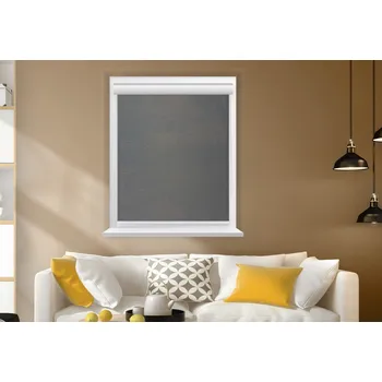 Roleta Rolux Vnitřní zastiňující látková roleta Color hit Popelavě šedá (BERLIN 0923), 1000 mm, 600 mm