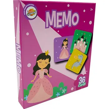 Pexeso Girls Stolní hra Pexeso - Růžová princezna