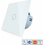 WELAIK skleněný dotykový vypínač kompletní ř.6/7 WiFi- bílý