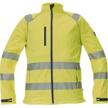 SHELDON HV softshell bunda žlutá - v. S