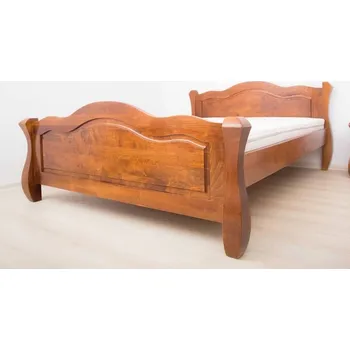 Postel Postel AUSTIN Romance 120x200 cm z borovicového masivu Barevné provedení: Tmavě hnědá 22-25