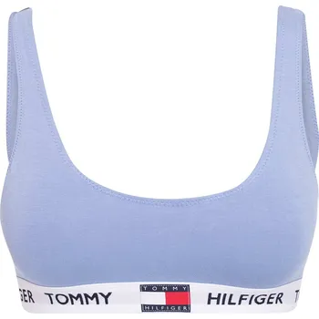 Dámské spodní prádlo TOMMY HILFIGER DÁMSKÁ PODPRSENKA SPORTOVNÍ BRALETTE BLUE UW0UW02225 DYB Velikost: XS