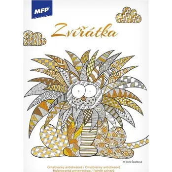 omalovánky Omalovánky antistresové Zvířátka, A5 20 listů