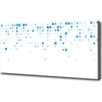 Obraz Foto obraz na plátně Modré čtverce