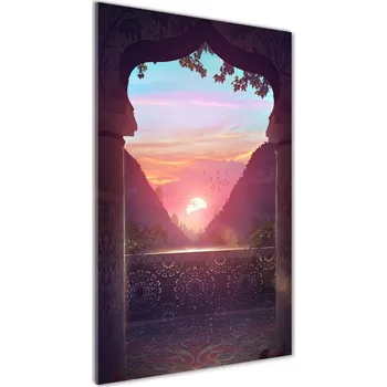 Obraz Foto obraz akrylový vertikální Architektura východ