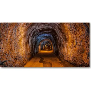 Obraz Foto obraz skleněný horizontální Podzemní tunel