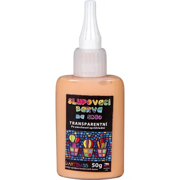 Výtvarná barva ARTEMISS Slupovací barva transparentní Vyberte velikost: 50g, Vyberte odstín: 64 oranžová