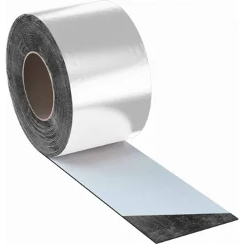 Bitumenový pás EUROVENT FLEXBIT Barva: hliník, Rozměr: 100 mm x 10 bm Bitumenový pás EUROVENT FLEXBIT - Samolepiaca páska na strechu s hliníkovou vrstvou