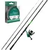 Rybářský prut Delphin GreenFeed Wasabi feeder 360 cm/100 g + naviják Elixir 3T + vlasec Method Feed 0,22 mm
