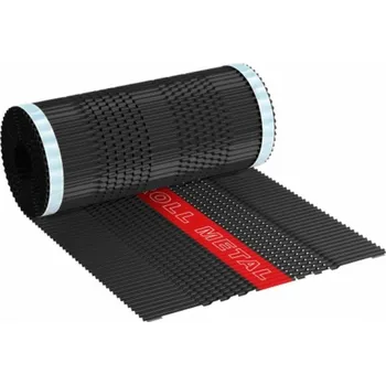 Hliníkový odvětrávací hřebenový pás Eurovent ROLL METAL NEW Barva: 7021 - antracitová, Rozměr role: 400 mm x 5 bm