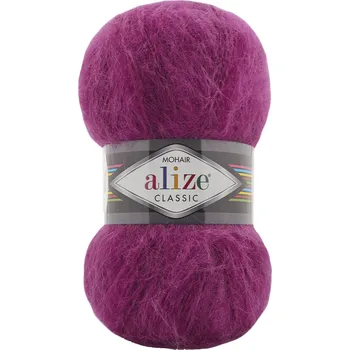 Galanterie Alize Mohair classic 209 fuchsiová