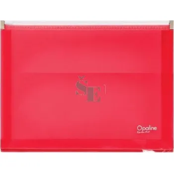 Spisové desky na spisy A4 Opaline růžové se zipem 2-434