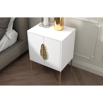 Noční stolek Noční stolek Merlin – bílý