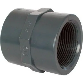 Ochranný vodní filtr PVC tvarovka - Mufna 110 mm x 4" int., DN=110 mm, lepení / vnitřní závit