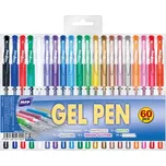 MFP 6001144 gelové pero set 1102-1012M mix 60 ks