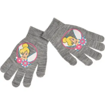 Rukavice Dívčí rukavice Zvonilka šedé