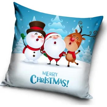 Dekorativní polštářek Carobotex Vánoční polštářek Vánoční Koleda 40x40 cm