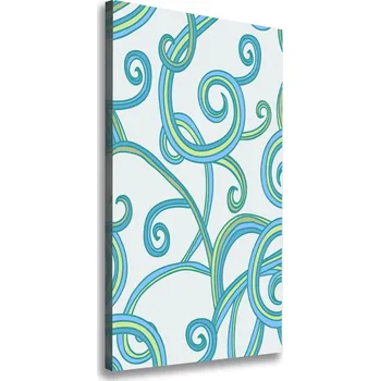 Obraz Vertikální Foto obraz canvas Abstraktní spirály