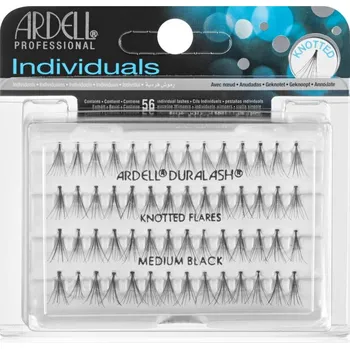 Umělé řasy Ardell Individuals trsové nalepovací řasy s uzlíkem Medium Black