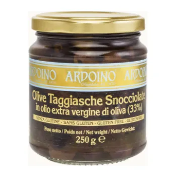 Ardoino Olivy černé bez pecky v olivovém oleji