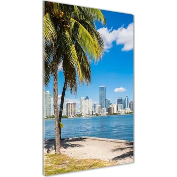 Obraz Vertikální Fotoobraz skleněný na stěnu do obýváku Miami
