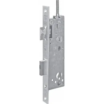 Dveřní kování WILKA Panikový zámek 457Z, pro vysoké dvoukřídlé dveře, funkce E, D 35 mm, výsuv 15 mm, pravý, nerez