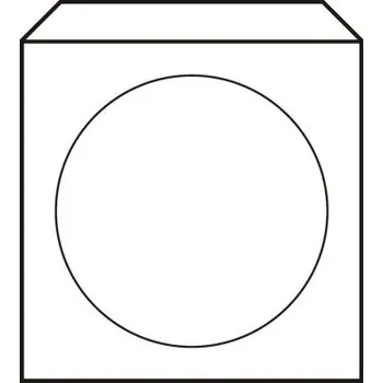 Mechanika Papírová obálka pro CD nebo DVD s okénkem 50 ks