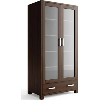 Šatní skříň Buková vitrína KANSAS Forum Barevné provedení: Dub tmavý