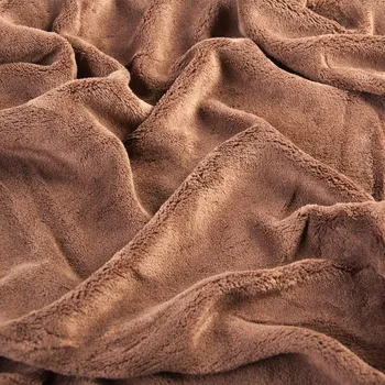 Prostěradlo Napínací prostěradlo mikroplyš čokoládové 180 x 200 cm