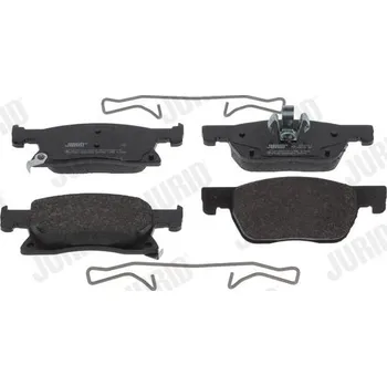 Brzdová destička Sada brzdových destiček, kotoučová brzda JURID 573701J