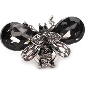 Prsten Prsten kovový - MOUCHA platinová