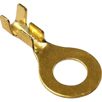 Kabelové oko Tracon HSZ6 Neizolovaná mosazná lisovací kabelová oka 1-2,5mm2, M6 (Tracon HSZ6)