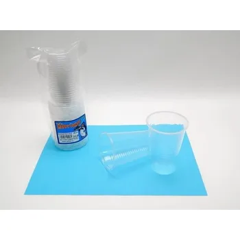 Jednorázové nádobí H.PARTY - Kelímek 0,2l transp. 25ks