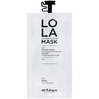 Vlasová regenerace Artego Lola Color tónovací maska na vlasy almond, 20 ml
