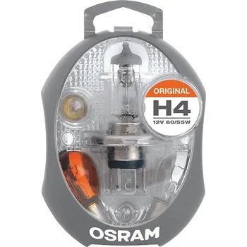 Autožárovka OSRAM H4 sada náhradních žárovek