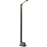 LED Venkovní sloupkové svítidlo Azzardo Agape 60 dark grey AZ3482 6W 480lm 3000K IP54 9,5cm tmavě šedé