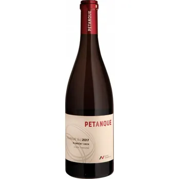 Petanque Rulandské bílé 2017, výběr z hroznů, Nové Vinařství, sladké