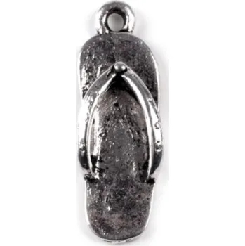 Přívěsek Přívěsek kovový - letní žabka 7x20mm (letní žabka 7x20mm)