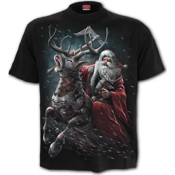 Pánské tričko Metalové tričko Spiral SLEIGHER VIKING SANTA XXXXL Velikost: 3XL